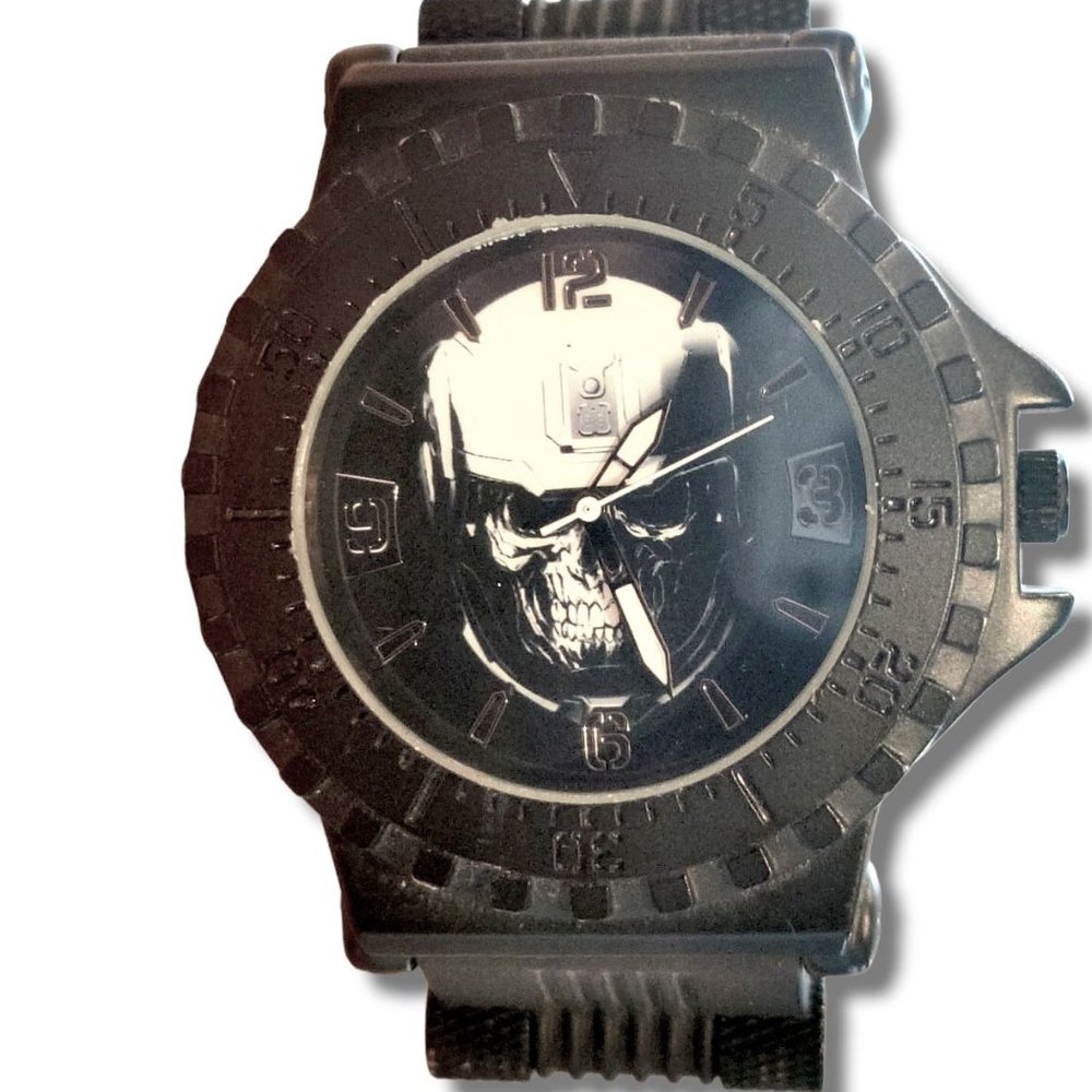 Accutime Watch Corp Call of Duty Infinite Warfare Mens Wristwatch Rock Black